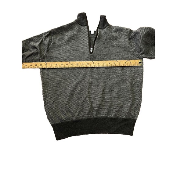 PETER MILLAR Extrafine Merino Wool 1/4 Zip Men Sweater Tag Says L Shrunk to S - Picture 4 of 5
